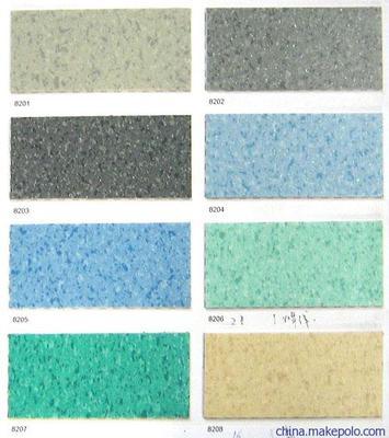 【供應(yīng)華塑康乃馨系列超強耐磨密實底商用卷材地板】價格,廠家,圖片,塑膠地板、EVA地板,廣州市華塑建材-